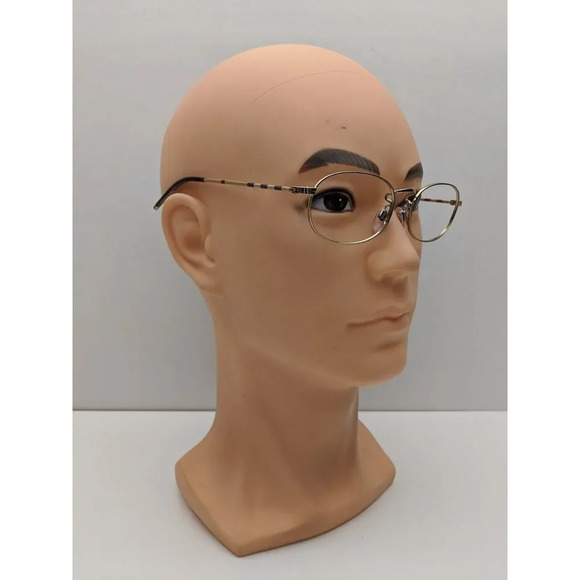 🕶️Made in Italy! Burberry B1273 1145 Eyeglasses 52/19 135 /KAL204🕶️ - Picture 8 of 9